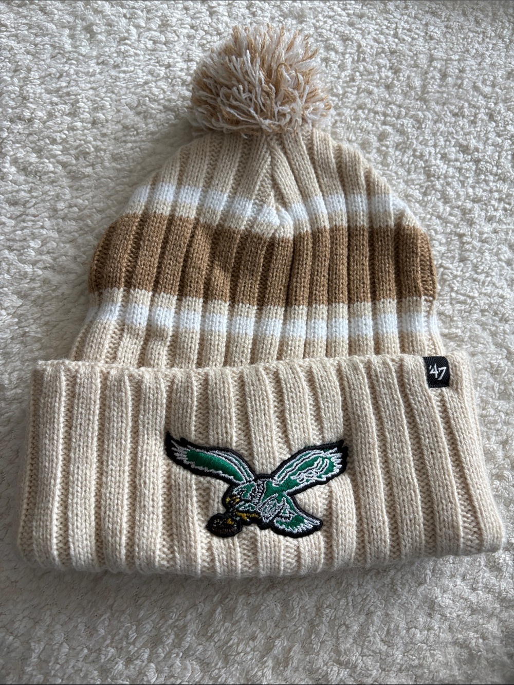 Philadelphia Eagles Beanie Pom Pom Beanie